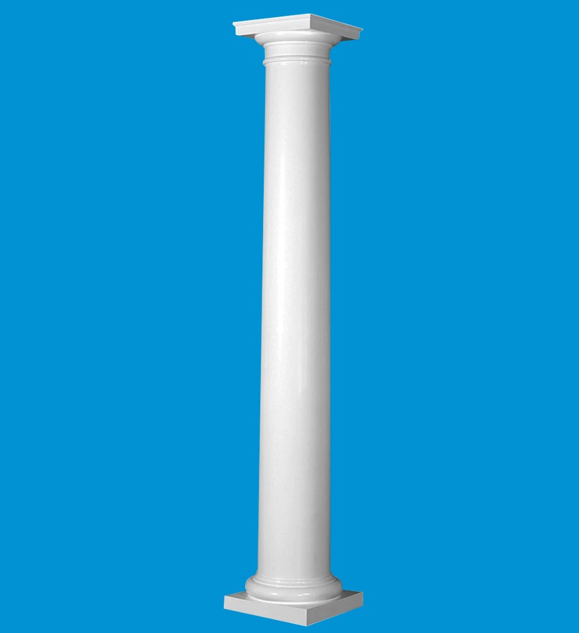 Round Tapered 8in Post